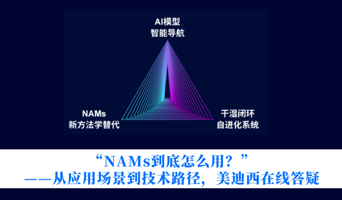 “NAMs到底怎么用？”——从利用场景到技术蹊径，南宫NG28在线答疑